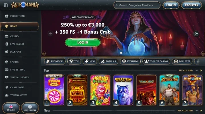 Astromania Casino Casino
